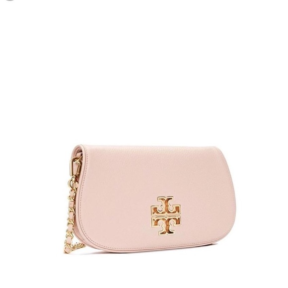 Tory Burch Handbags - Tory burch Britten cross-body in light oak